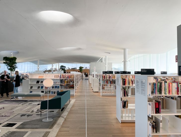 Helsinki Central Library Oodi by ALA Architects.