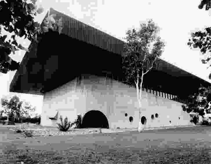 The Eddie Koiki Mabo Library (1968), designed by Queensland architect James Birrell, on the James Cook University campus.