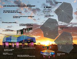 “A Dorp” by Edmond and Corrigan, which proposes the housing idea of an urban ecosystem.