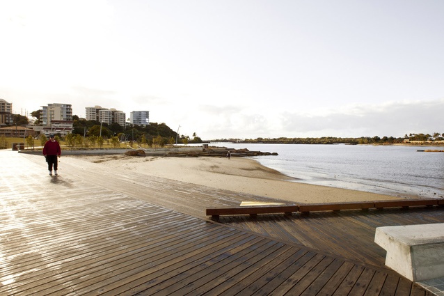 Beach Deck and New Beach.