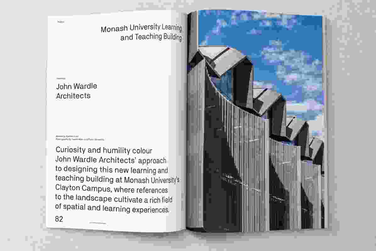Monash University Learning and Teaching Building designed by John Wardle Architects.