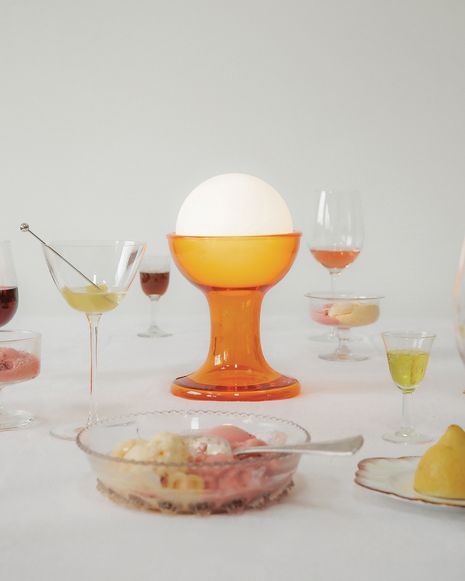 Gelato portable lamp by Carlo Nason.