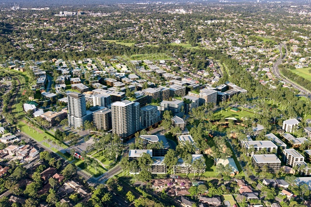 Urban plan Adelaide Australia