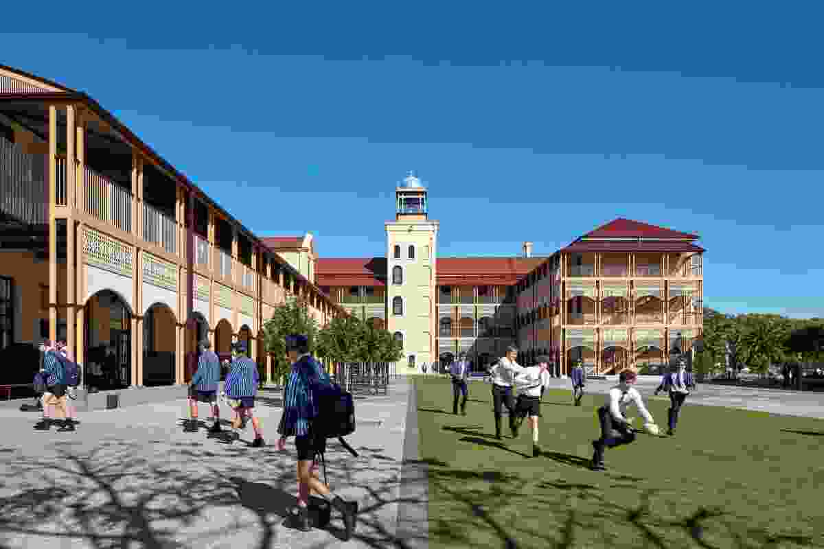 St Joseph’s Nudgee College – Treacy Precinct	 by M3 Architecture.