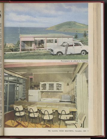 خانه زیبای استرالیایی، نوامبر 1963.