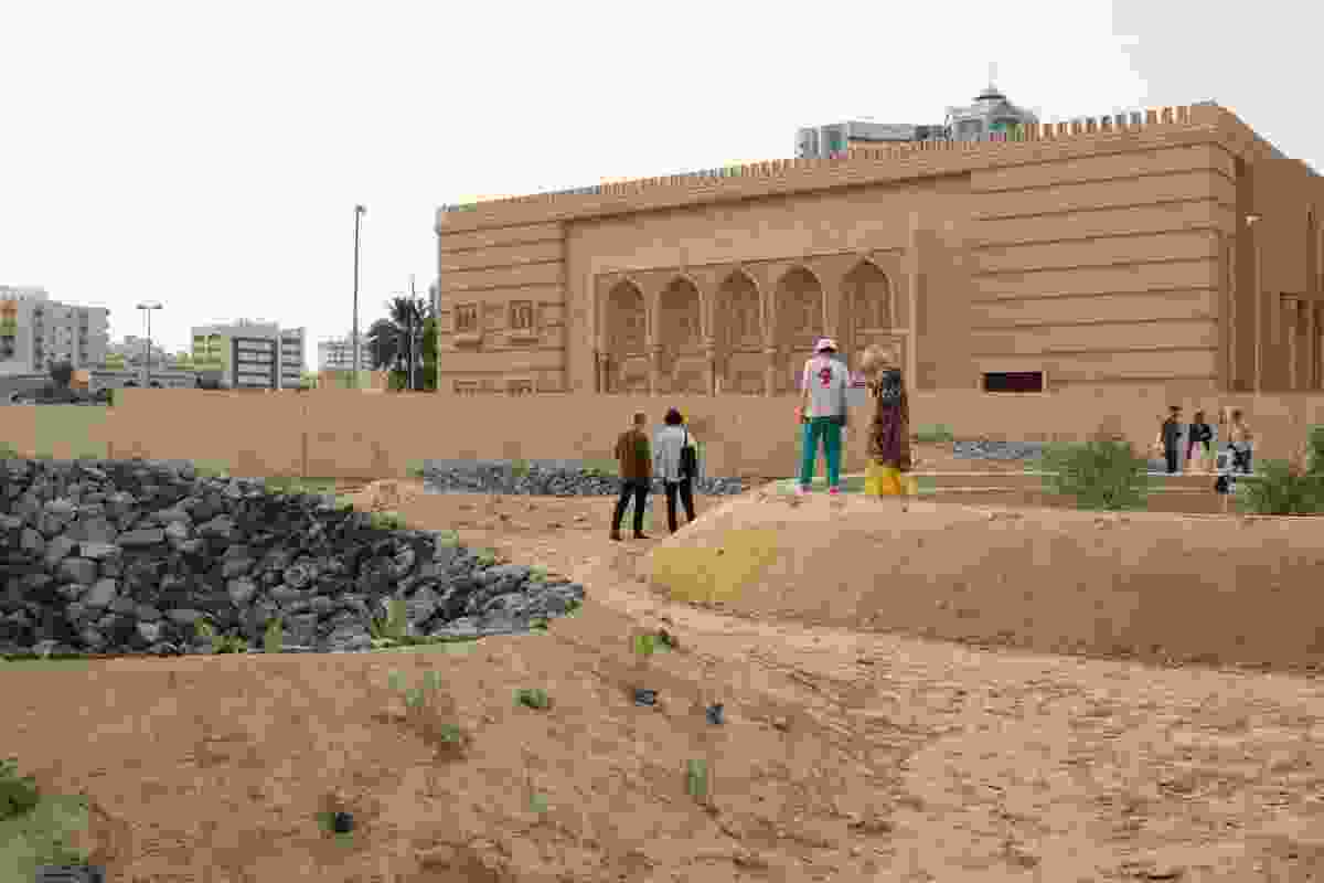 Becoming Xerophile, by London-based studio Cooking Sections, challenged the idea of the desert as a bare landscape and prototyped a new model of urban gardens for arid cities such as Sharjah.