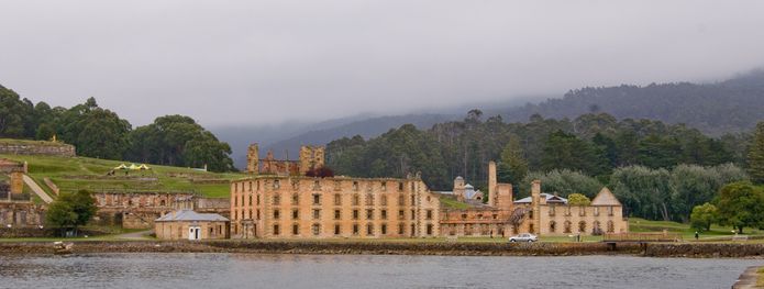 The main building at the Port Arthur Historic Site.
