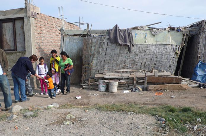 The leaning house of Pisco.