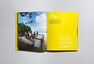 Sunshine Coast Design guide, layout design by Saturate.