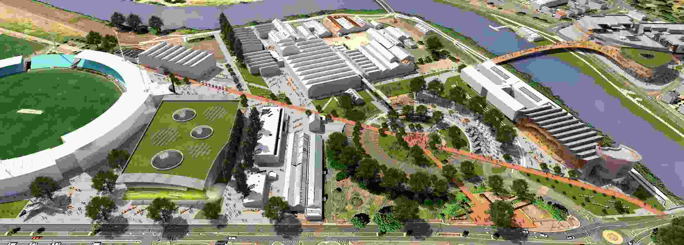 Utas Building Model John Wardle Architects to lead team designing $300m UTAS campuses ...