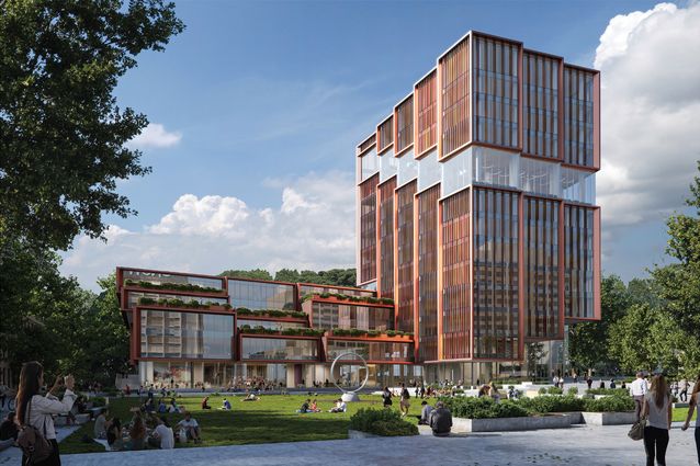 3XN, Aspect design new ‘heart’ of UNSW’s Kensington campus | ArchitectureAu