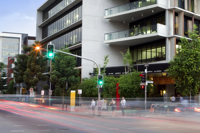 SW1 is the catalyst for change in South Brisbane’s street life, setting a precedent for future development, especially along traffic-intensive streets such as Melbourne Street. SW1 simultaneously looks inward to its own pedestrian spine, whilst integrating with and activating the surrounding streets.