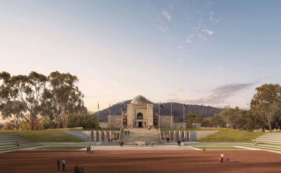 500m Australia War Memorial expansion unveiled ArchitectureAU