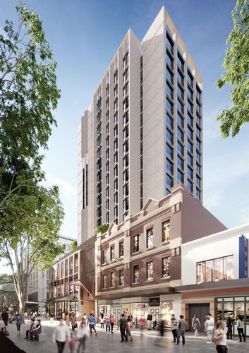 PTW designs tower in Sydney's Chinatown | ArchitectureAu