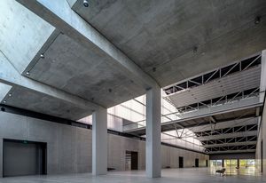 The central hall of the Dangrove by Tzannes.