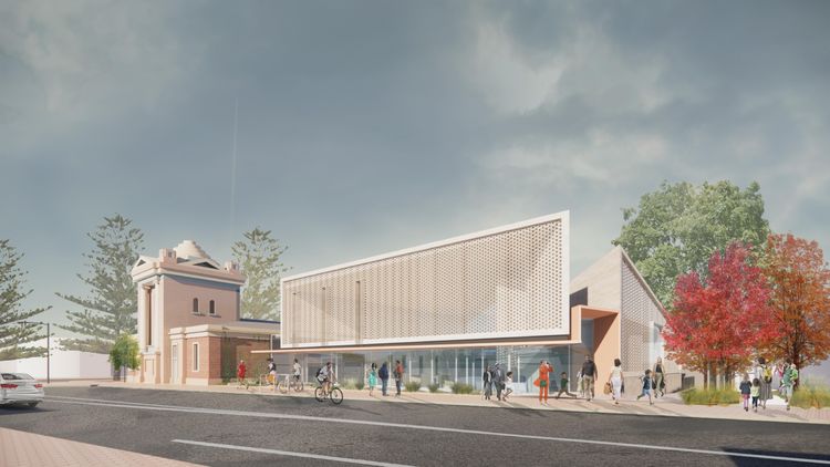 Suburban town hall to be transformed into community hub | ArchitectureAu