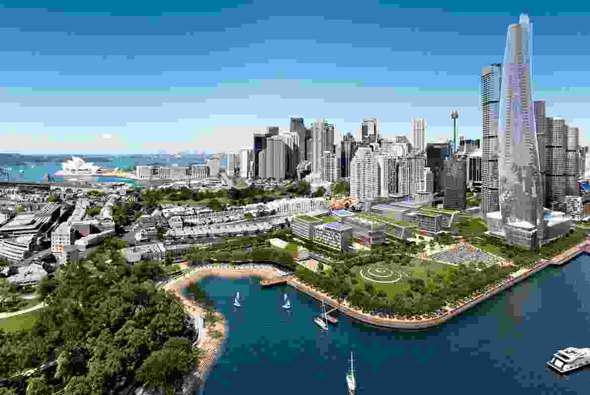 Barangaroo Reserve by Aspect Studios and Oculus, award winner in the Urban Planning/Landscape Architecture category.