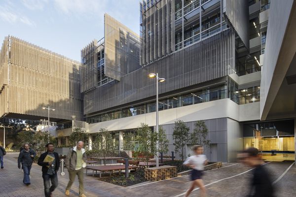 The Melbourne School of Design’s Glyn Davis Building by John Wardle Architects and NADAAA.