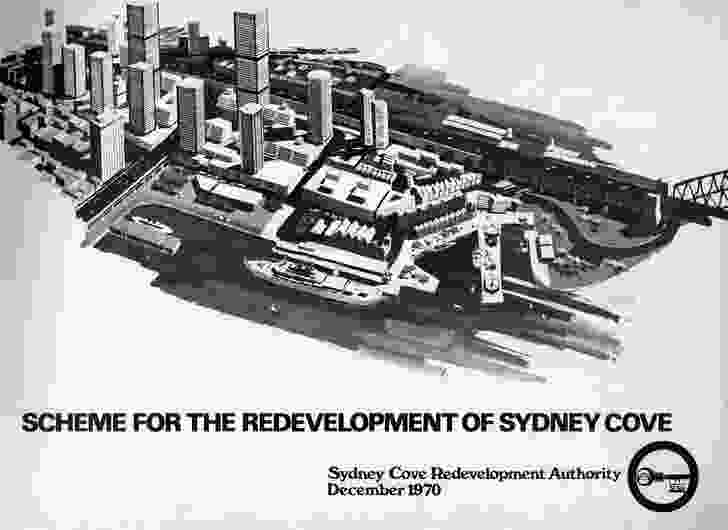 The Rocks, 1970 scheme as adopted by the NSW government.