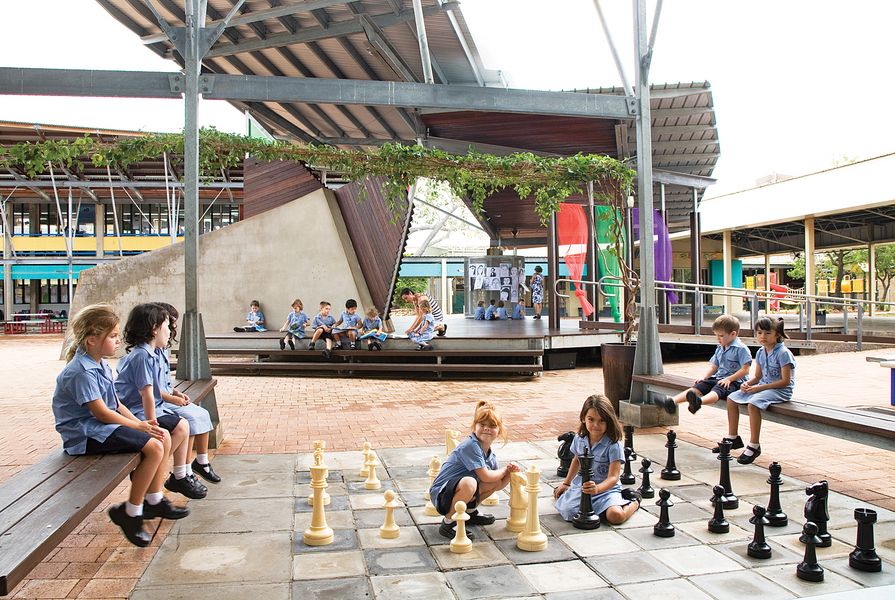 2011 Tracy Memorial Award recipient: St Mary’s Catholic Primary School New Hall and Library, Reggio Emelia Early Learning Centre and Courtyard by Troppo Architects.