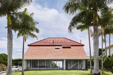 Winner of the John Dalton Award for Building of the Year Bayside Fire Station by Owen Architecture.