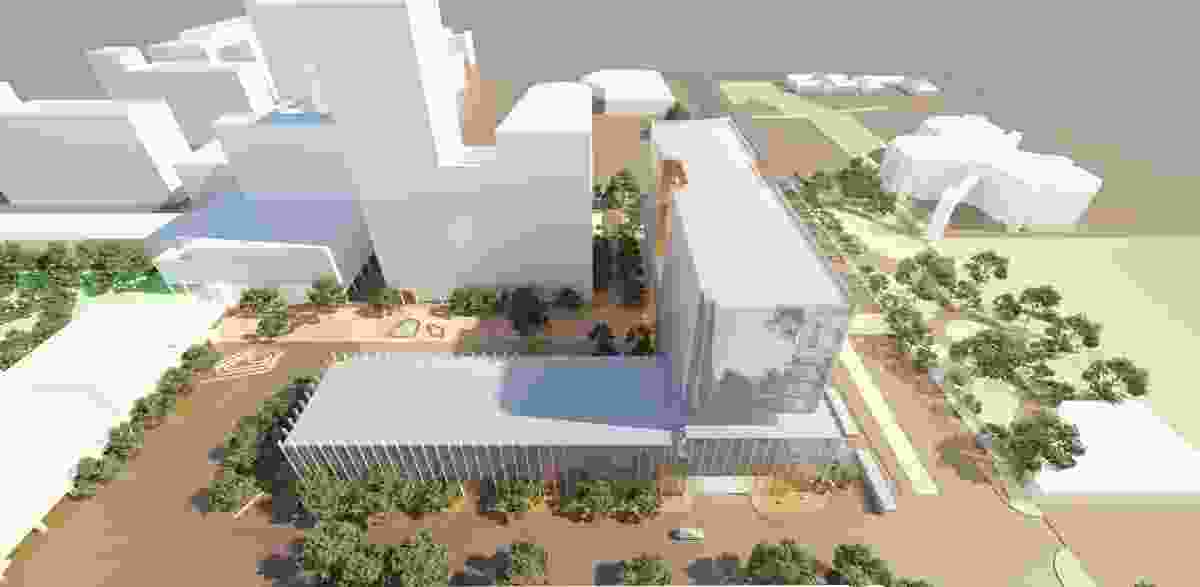 A design option for the CIT Woden campus.