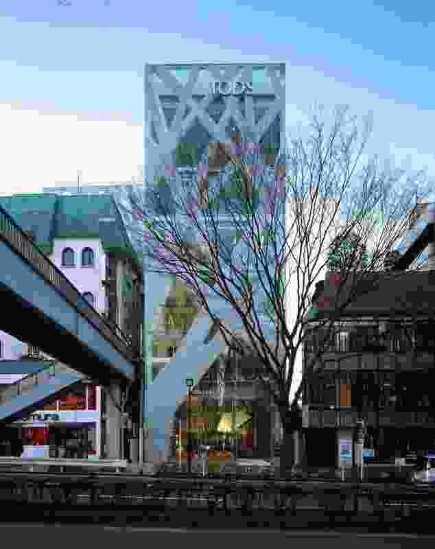 2002-2004: TOD’s Omotesando Building, Shibuya-ku, Tokyo, Japan.