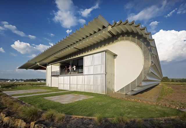 The Hangar by Peter Stutchbury Architecture.