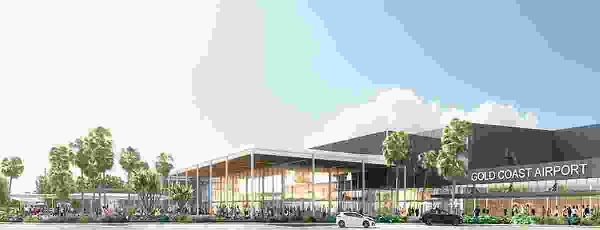 Gold Coast Airport redevelopment by Hassell.