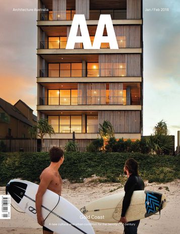Architecture Australia January/February 2018.
