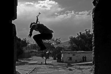 A still from Skateistan: To Live and Skate Kabul.