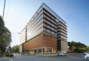 The 50 Kent Road building in Mascot, Sydney, designed by Sissons Architects.