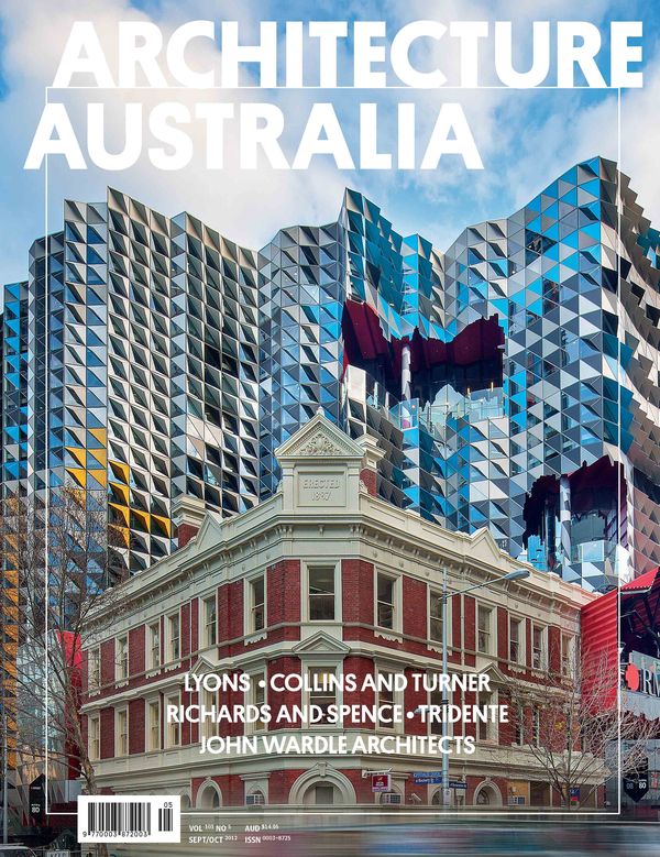 Architecture Australia, September 2012
