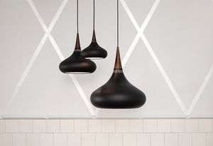 Danish lighting company Lightyears has released its Orient pendant in a new matt black aluminium finish.