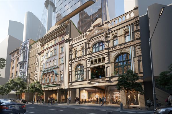 The redevelopment City Tattersalls Club will include the restoration and renewal of the historic building. (Indicative design by FJMT.)