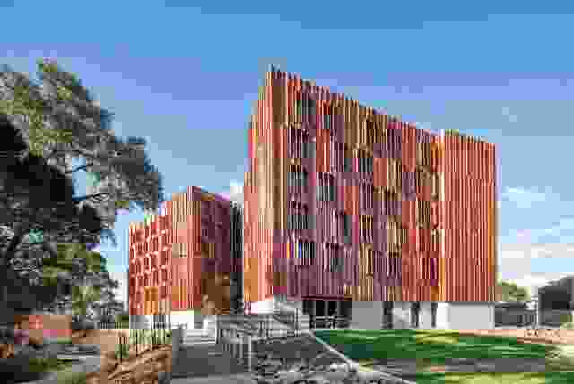 JCB used Passive House principles for Gillies Hall in line with Monash University Peninsula campus’s net-zero carbon emissions strategy.