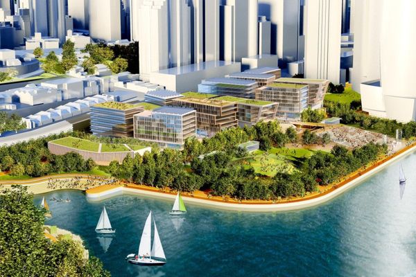 The maximum amount of Central Barangaroo floor space available for development has more than doubled since 2010, when a limit of 59,225 square metres was originally proposed.