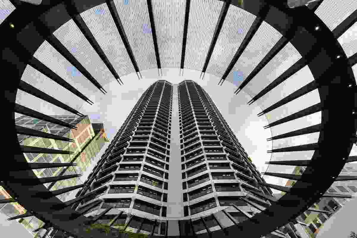 QV1 Tower by Harry Seidler and Associates.