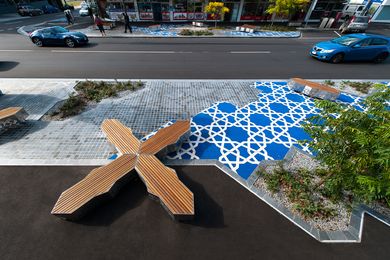 Afghan Bazaar Cultural Precinct by Hassell/Sinatra Murphy.