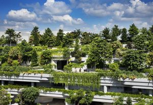 Kampung Admiralty by WOHA, the 2018 WAF Building of the Year. WOHA's co-founder Richard Hassell is on the Asia Pacific jury.