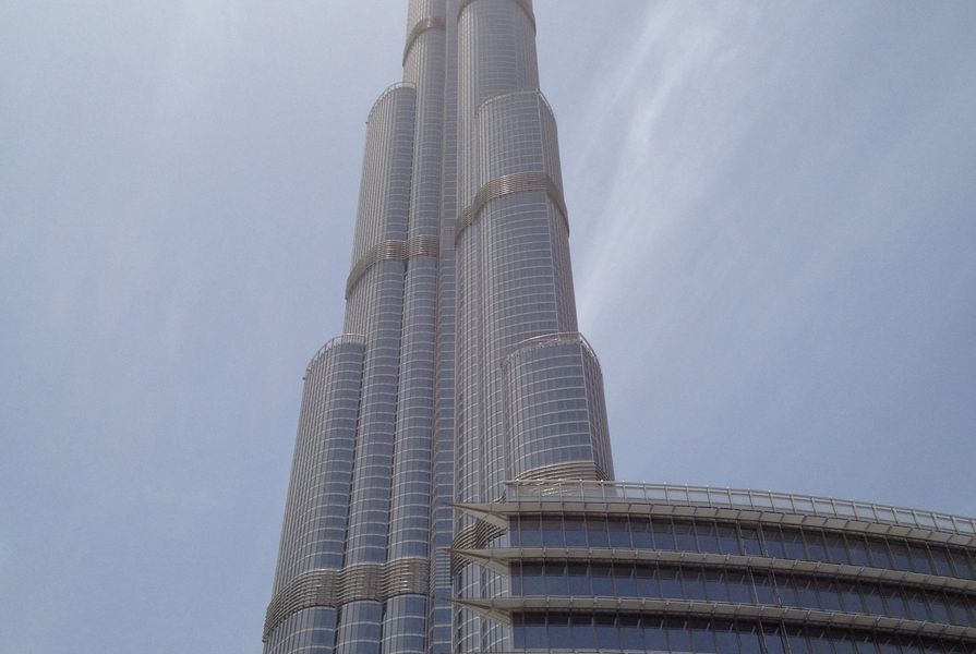 Dubai’s improbable Burj Khalifa.