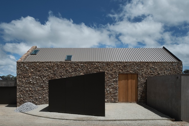Red Hill Stone House by O'Connor and Houle Architecture and Landscapes.