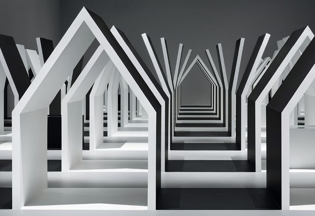 Escher ✕ Nendo: Between Two Worlds by National Gallery of Victoria and Nendo.