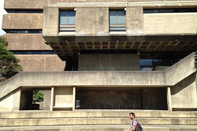 School of Molecular Bioscience (G08) at the University of Sydney, designed by Stafford Moor and Farrington in 1970–73.