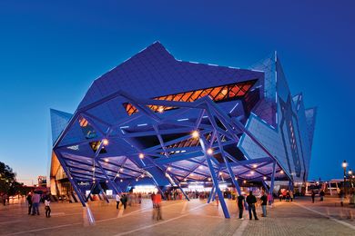 Perth Arena, Perth (2012, joint venture with Cameron Chisholm Nicol).
