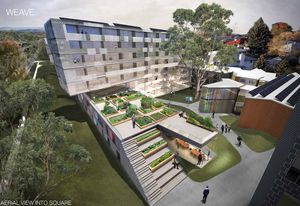 John Wardle Architects' winning proposal – Weave.