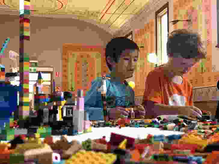 Rutherglen and Corowa Unlocked Children's Lego Workshop by Regional Design Service.