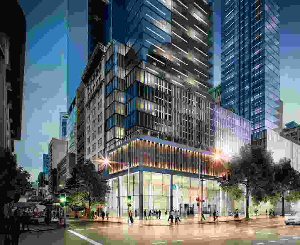 Proposed Sydney Metro station at Pitt Street to be designed by Foster and Partners and Architectus.