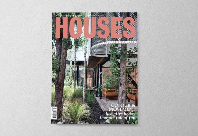 Houses 122. Cover project: King Bill by Austin Maynard Architects.