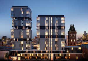 MetecnoKasset installed in the Yorkshire Apartments by Hayball.